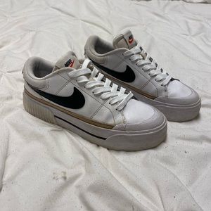 Nike Women's Court Legacy Lift Platform Shoes